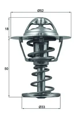 Термостат TX12682D Mahle Original
