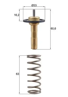 Корпус термостата TX31190D Mahle Original