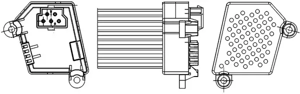 Резистор пічки ABR33000S Mahle Original