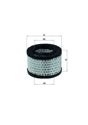 Повітряний фільтр LX191 Mahle Original