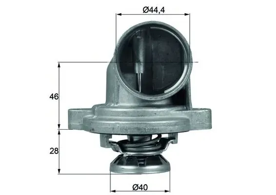 Термостат TI2380 Mahle Original