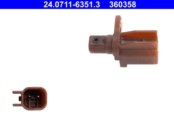 Датчик АБС (ABS) задній 24071163513 ATE