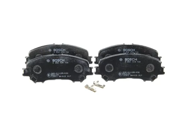Передні тормозні колодки 0986494720 Bosch