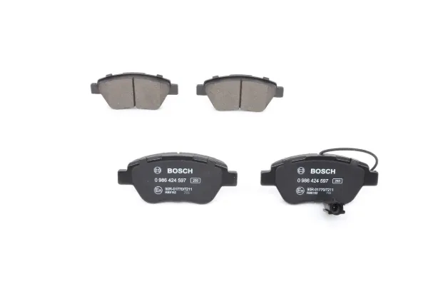 Передні тормозні колодки 0986424597 Bosch