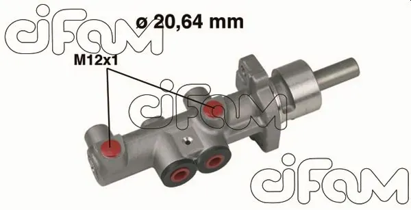 Головний гальмівний циліндр 202404 Cifam