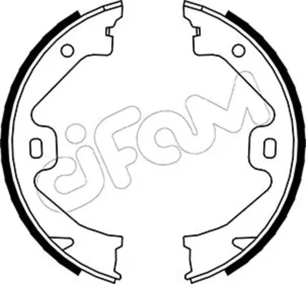 Колодки ручника 153369 Cifam