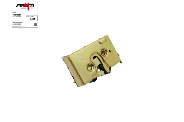 Замок задньої дверї, правої 100012010 Dello/Automega