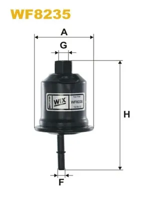 Паливний фільтр WF8235 WIX
