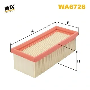 Повітряний фільтр WA6728 WIX