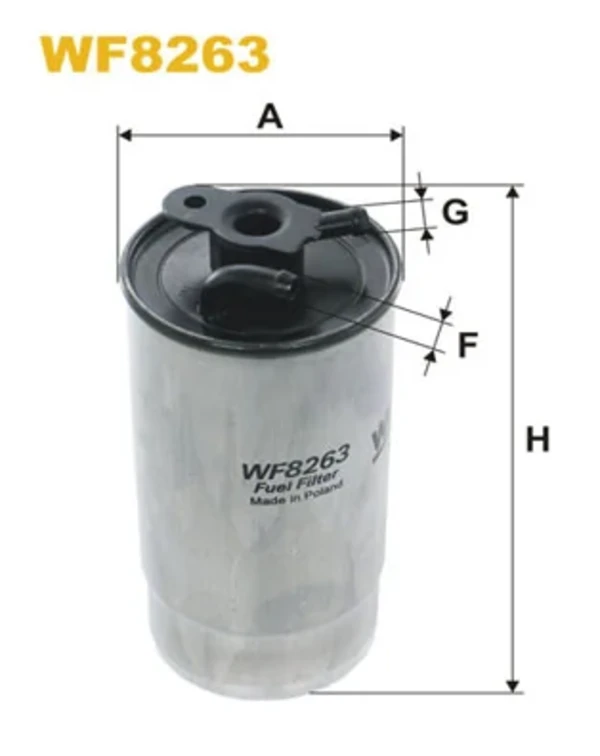 Паливний фільтр WF8263 WIX