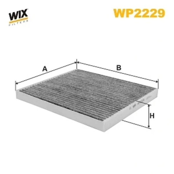 Фільтр салону WP2229 WIX