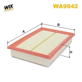 Повітряний фільтр WA9942 WIX