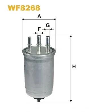 Паливний фільтр WF8268 WIX