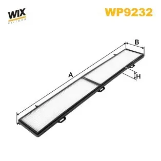 Фільтр салону WP9232 WIX
