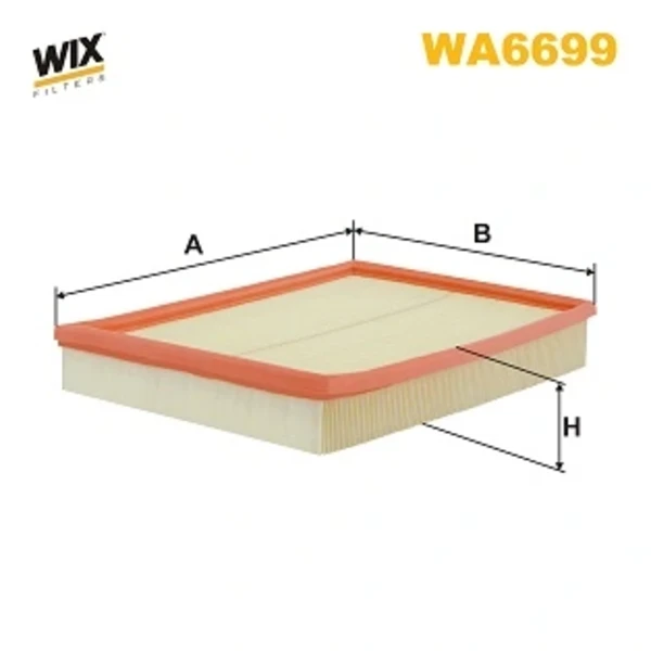 Повітряний фільтр WA6699 WIX