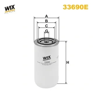 Паливний фільтр 33690E WIX