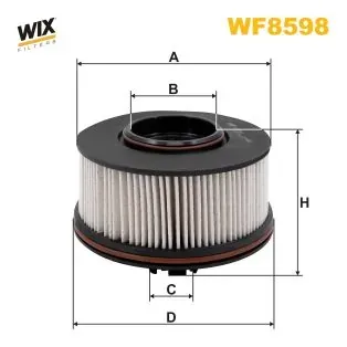 Паливний фільтр WF8598 WIX