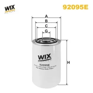 Масляний фільтр 92095E WIX