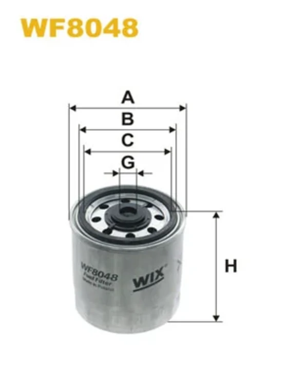 Паливний фільтр WF8048 WIX