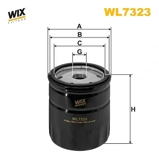 Масляний фільтр WL7323 WIX