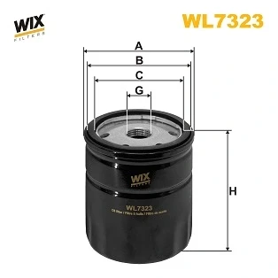 Масляний фільтр WL7323 WIX