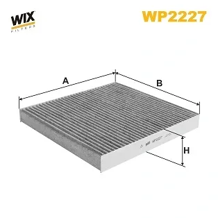 Фільтр салону WP2227 WIX