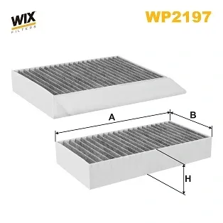 Фільтр салону WP2197 WIX
