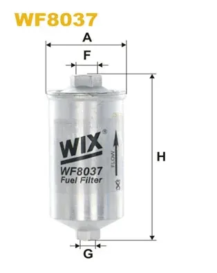 Паливний фільтр WF8037 WIX