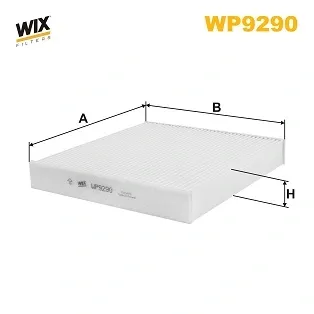 Фільтр салону WP9290 WIX