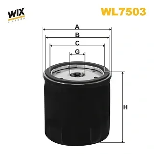 Масляний фільтр WL7503 WIX