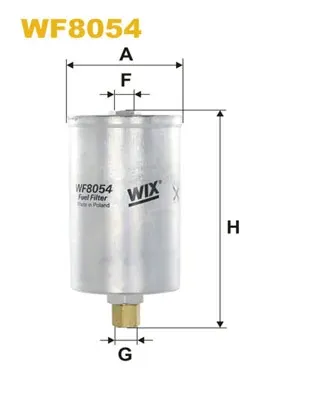 Паливний фільтр WF8054 WIX