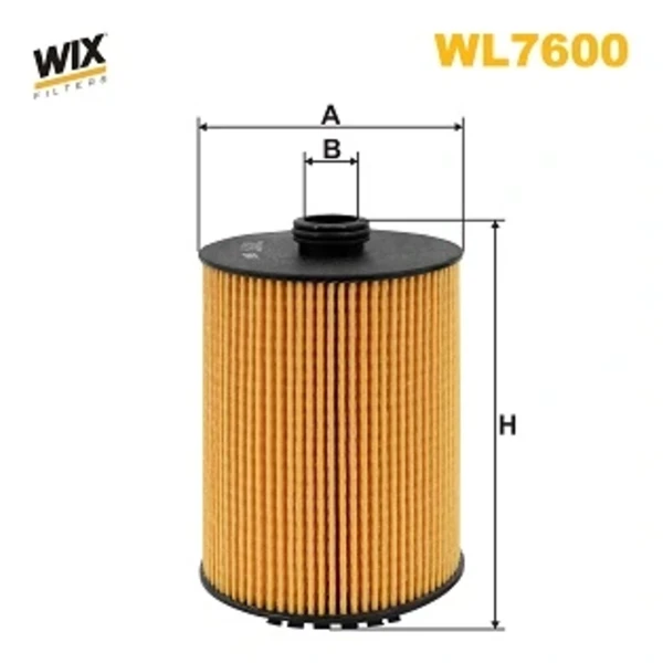 Масляний фільтр WL7600 WIX