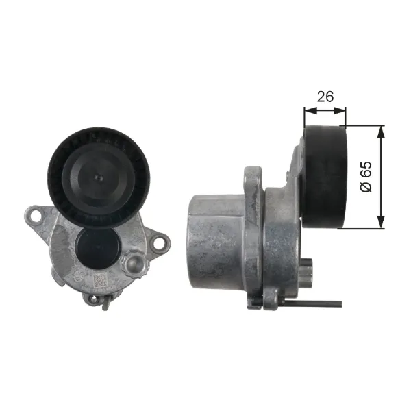 Натягувач приводного ременя MPQ1217 Magneti Marelli