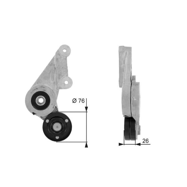 Натягувач приводного ременя T38304 Gates