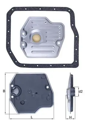 Фільтр АКПП HX245D Mahle Original