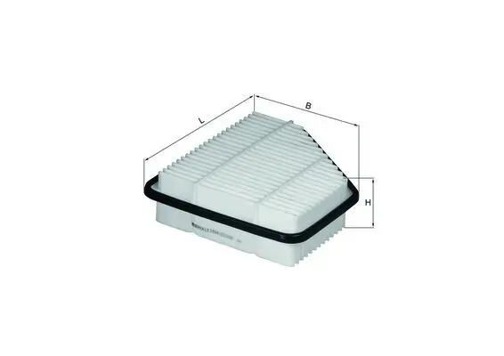 Повітряний фільтр LX2864 Mahle Original