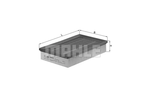 Повітряний фільтр LX1212 Mahle Original