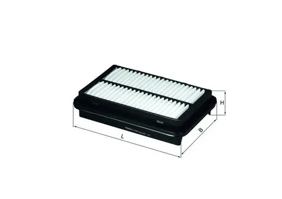 Повітряний фільтр LX2863 Mahle Original