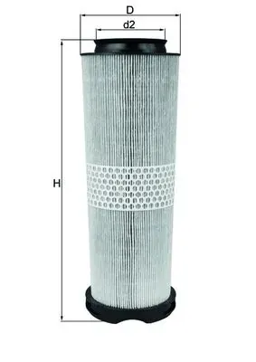 Повітряний фільтр LX943 Mahle Original