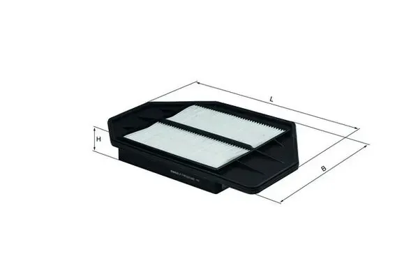 Повітряний фільтр LX1742 Mahle Original