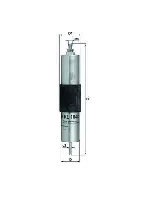 Паливний фільтр KL1041 Mahle Original