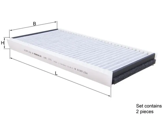Фільтр салону LAK173S Mahle Original