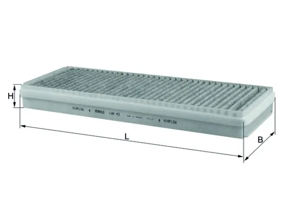 Фільтр салону LAK43 Mahle Original