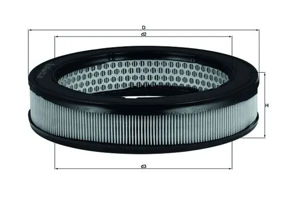 Повітряний фільтр LX67 Mahle Original