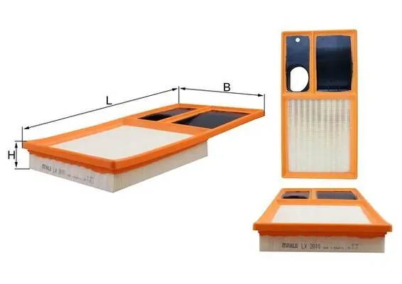 Повітряний фільтр LX2010 Mahle Original