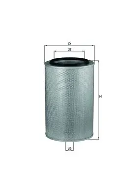 Повітряний фільтр LX273 Mahle Original
