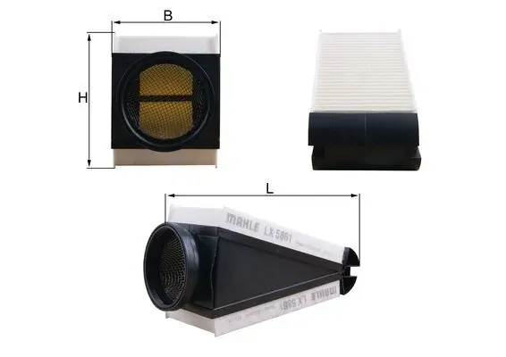 Повітряний фільтр LX5861 Mahle Original