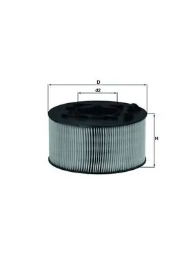Повітряний фільтр LX759 Mahle Original