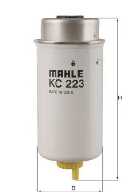 Паливний фільтр KC223 Mahle Original