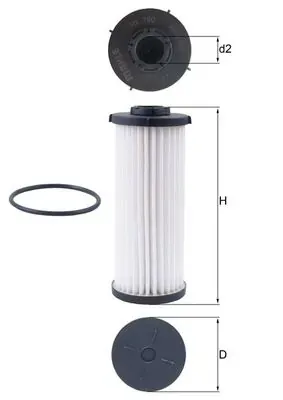 Фільтр АКПП HX190D Mahle Original